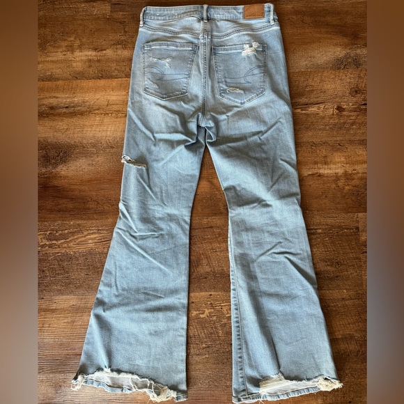 𝐀𝐦𝐞𝐫𝐢𝐜𝐚𝐧 𝐄𝐚𝐠𝐥𝐞 𝐒𝐮𝐩𝐞𝐫 𝐇𝐢𝐠𝐡 𝐑𝐢𝐬𝐞 𝐅𝐥𝐚𝐫𝐞 𝐉𝐞𝐚𝐧𝐬 - Picture 6 of 12